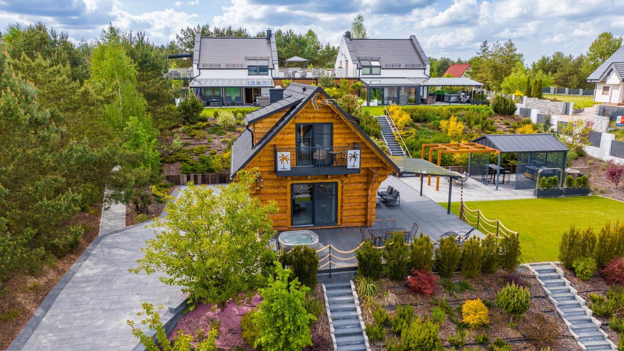 Palmowe wzgórze Domki Góra Skoszewo Exterior foto